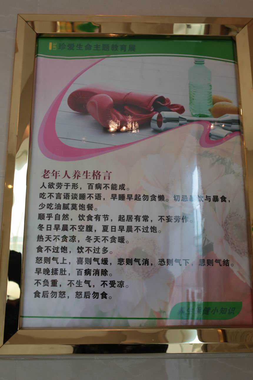 老年人养生格言